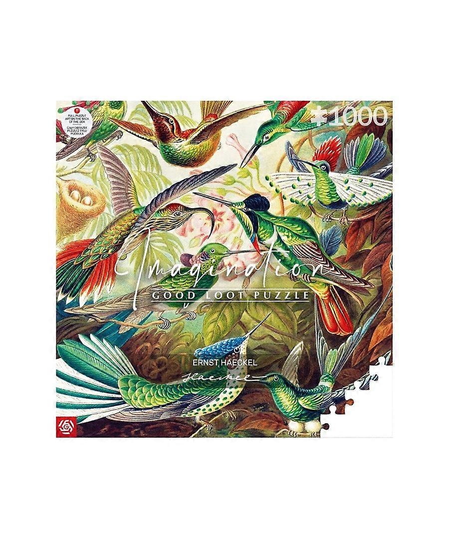 Puzzle d'imagination Ernst Haeckel Colibris 1000 éléments