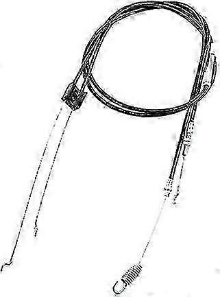 Cable de embrague compatible con cortacésped Bowden Einhell GC-PM 56/1s HW
