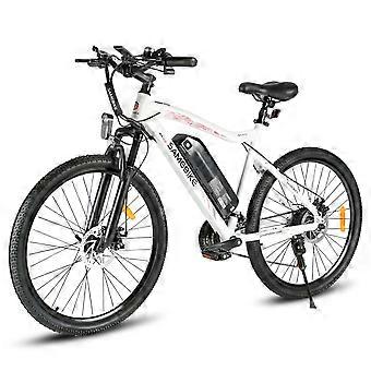 Samebike SY26-II white Electric Bike  150kg Load 80-90km Assist Range Adult eBike