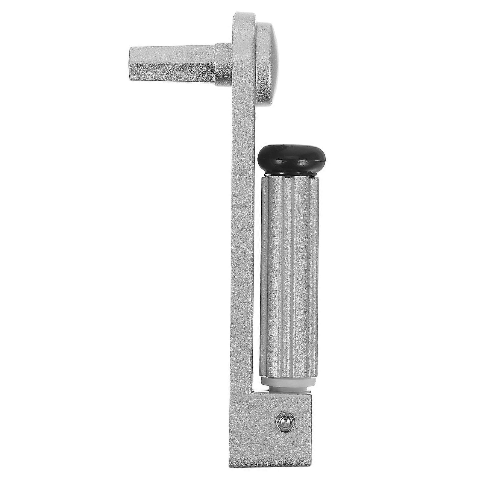 Clothes Rack Crank Handle for Effortless Clothes Lifting Silver