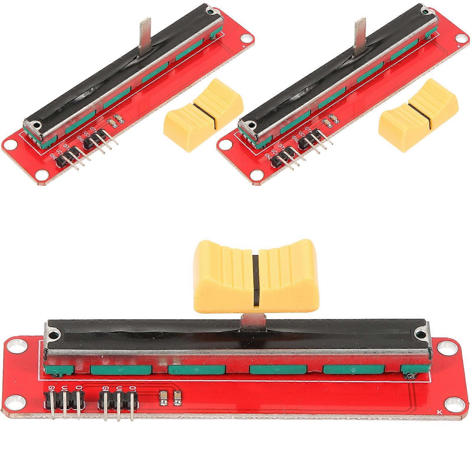 Linear Slider Potentiometer Module for Guitar Use 3Pcs Replacement Set