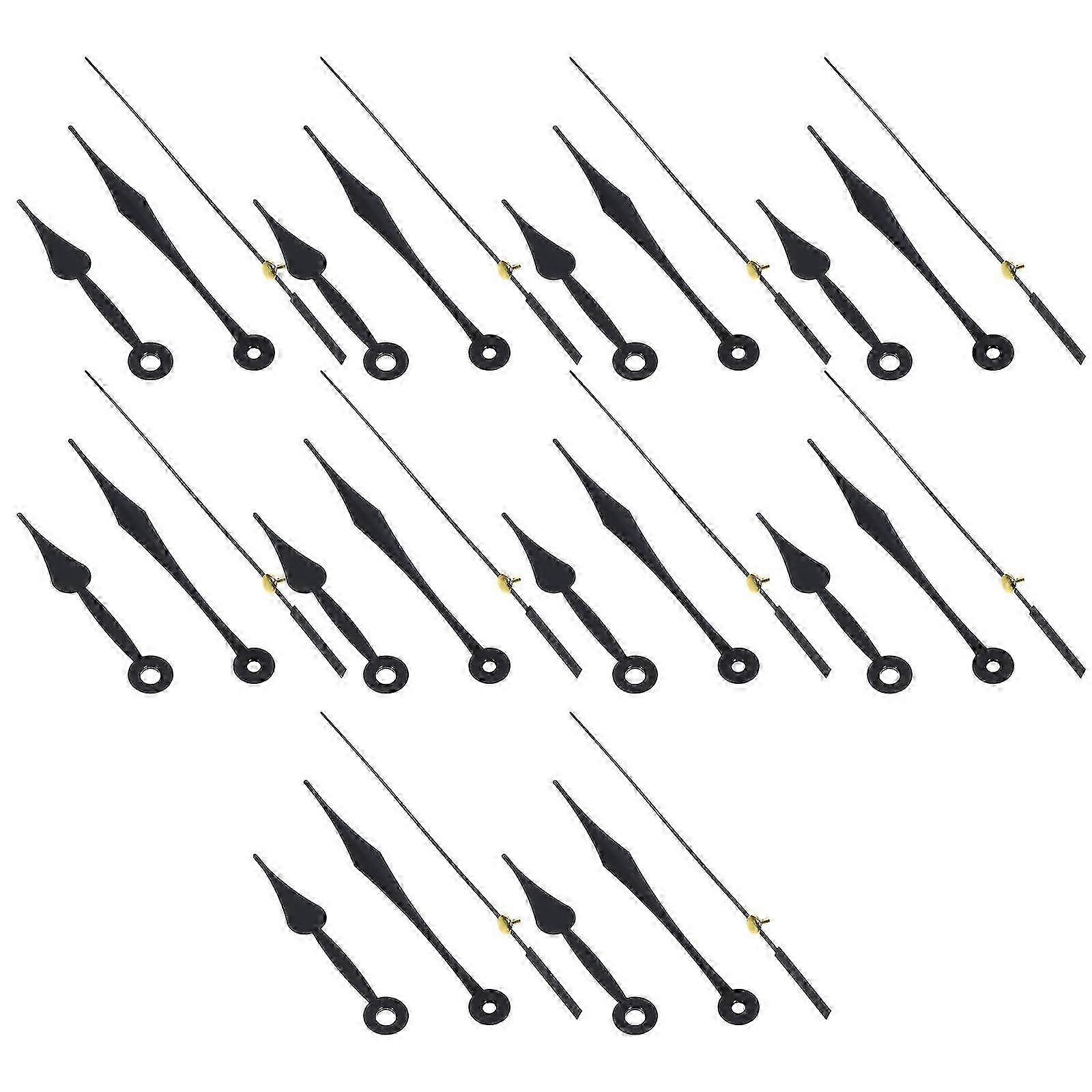 Elegant Clock Hands Replacement with Plastic Material for Clock Hands 20Sets