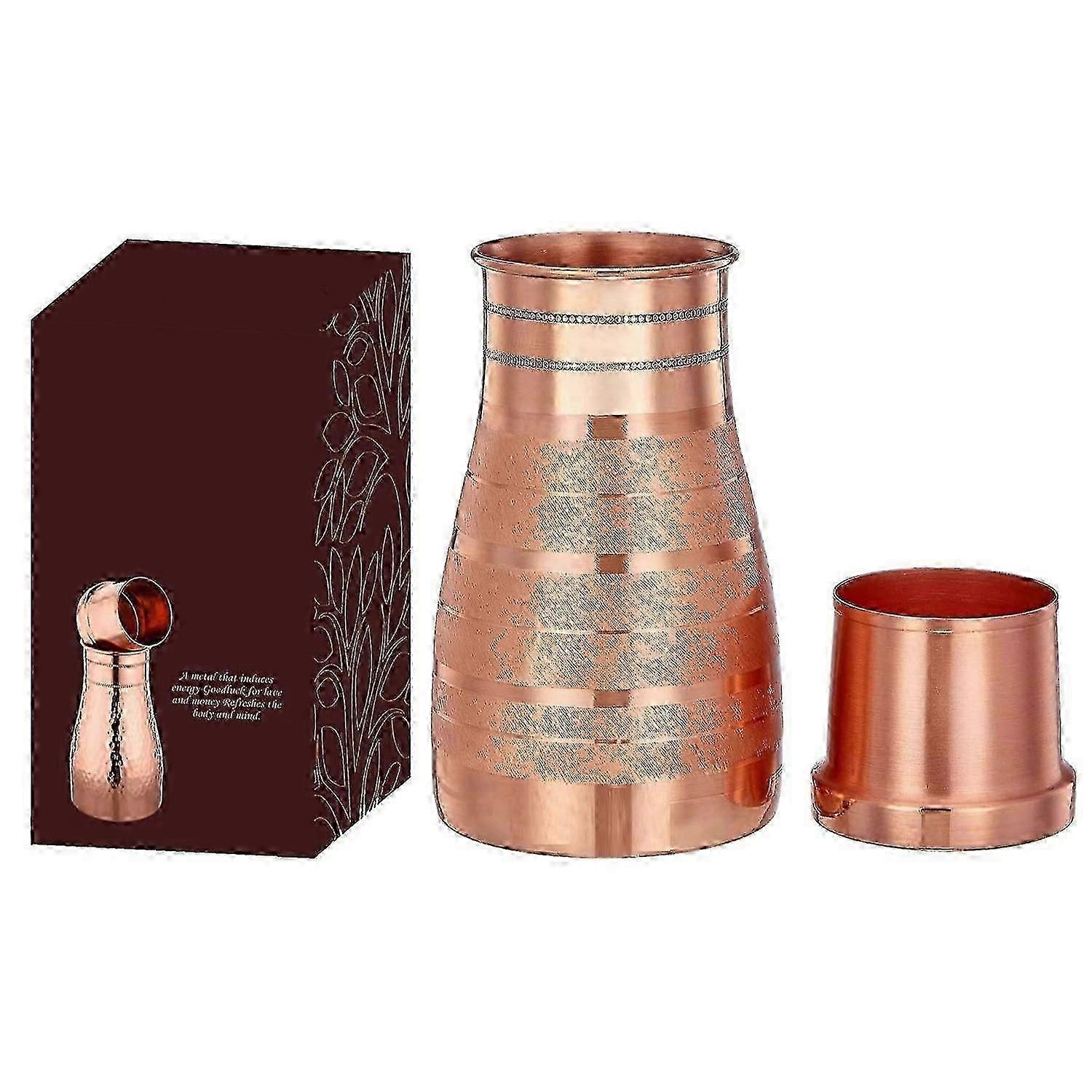 Copper Designer Copper Water Bottle