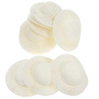 12pcs  Mini Woven Top Hat Dolls Decorative Hats Miniature Hats Dolls Top Hat Small Woven Hats Miniature Knitting Hats Mini Woven Dolls Hat