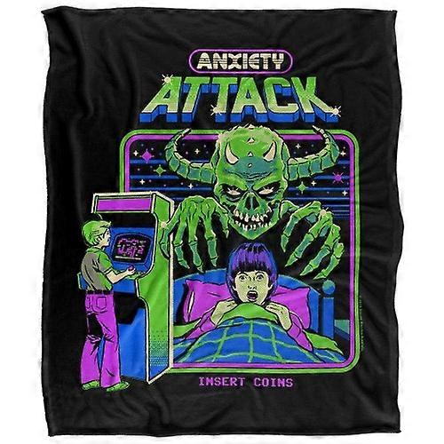 Steven Rhodes Anxiety Attack Soft Touch Blanket