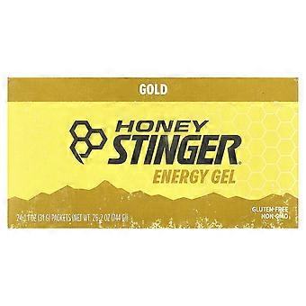 Honey Stinger, Energy Gel, Goud, 24 zakjes, 31 g per stuk