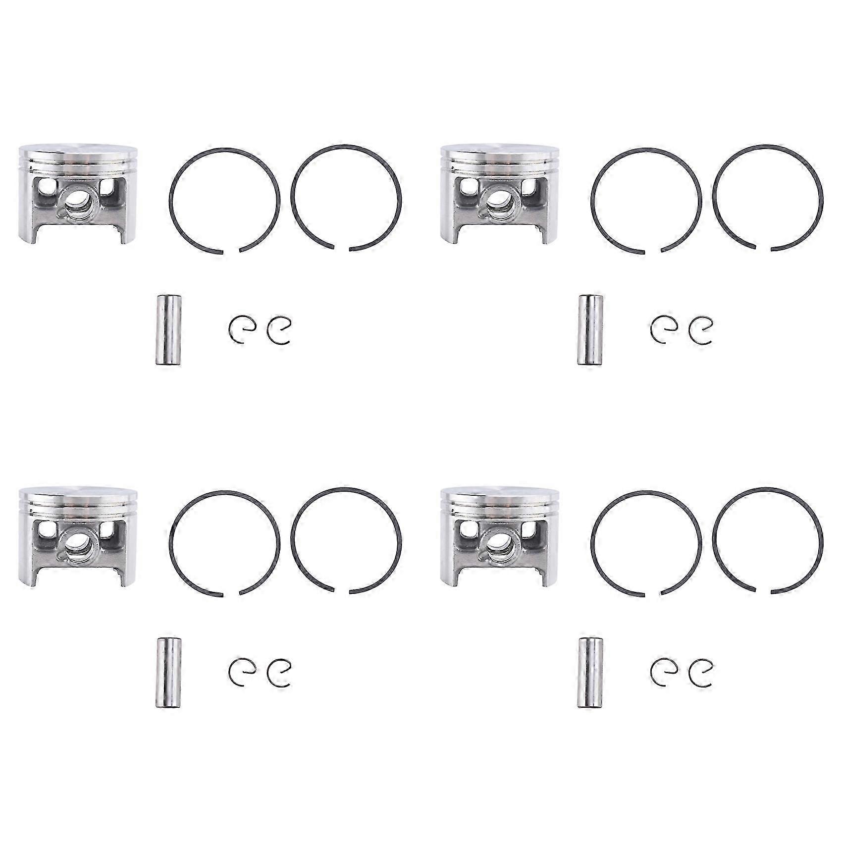 4X compatible with STIHL MS381 Piston Assembly Kit PISTON ASSEMBLY