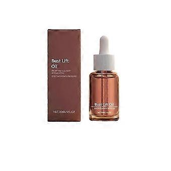 Aceite reafirmante de busto y aceite voluminizador de senos de 30 ml, fórmula totalmente natural, ligero y no graso, seguro para todo tipo de piel.