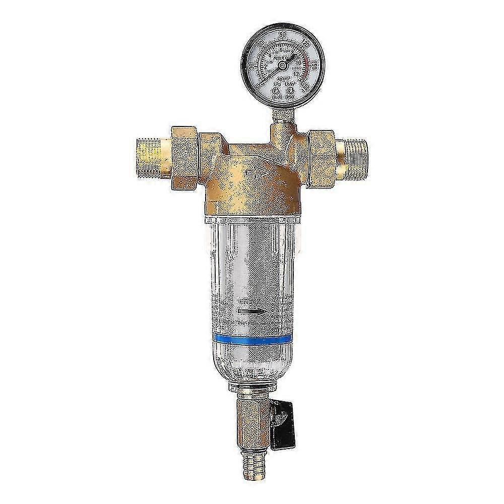 Vand pre filter system 3/4 - 1 messing mesh forfilter Purif