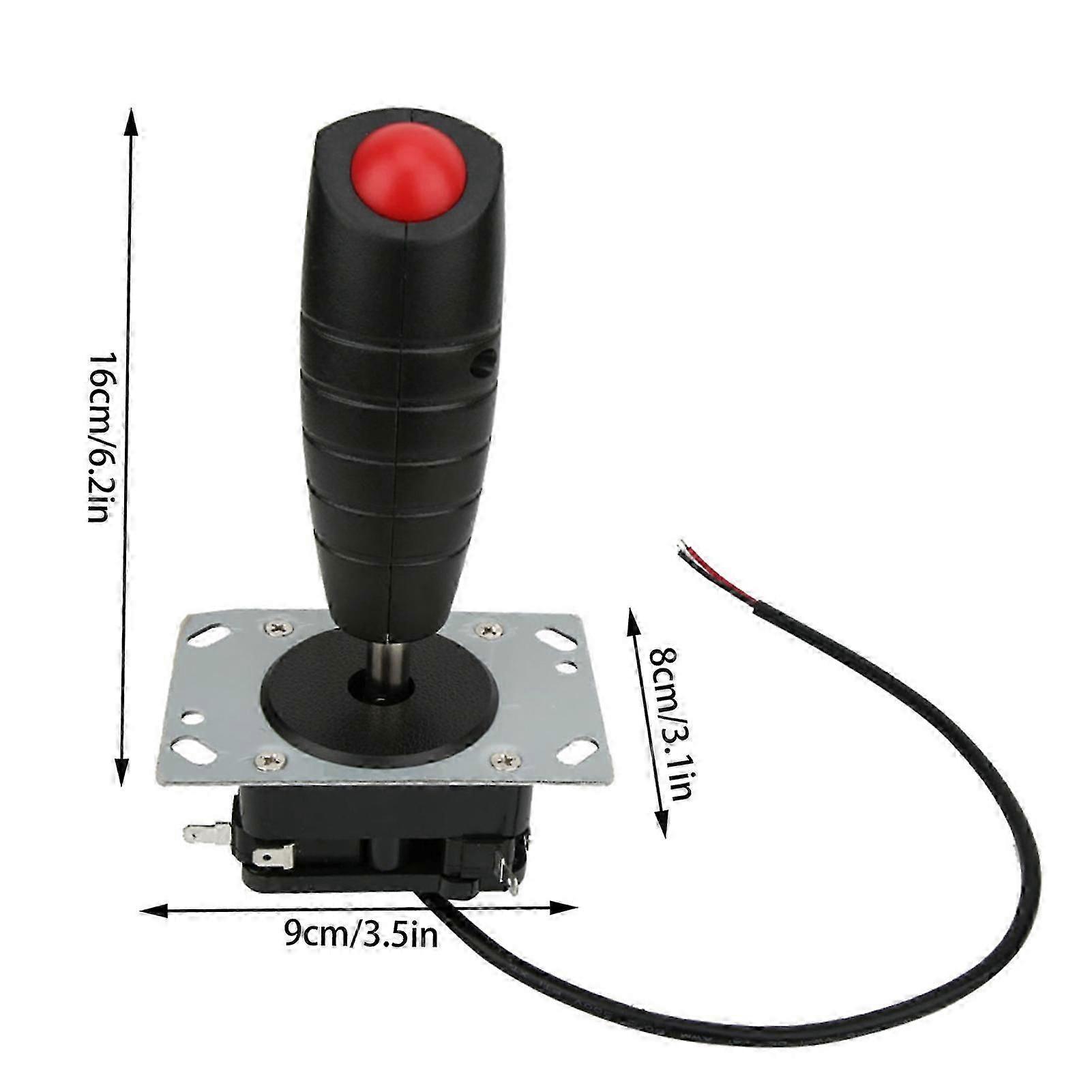 8 Way Flight Joystick with Trigger & Top Fire Button Compatible withArcade game