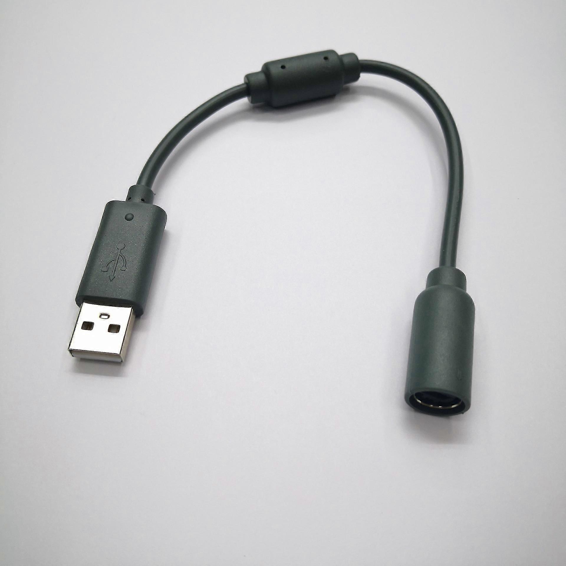 5pcs Replacement Dongle Usb Breakaway Cable For Xbox 360 Wired Controllers