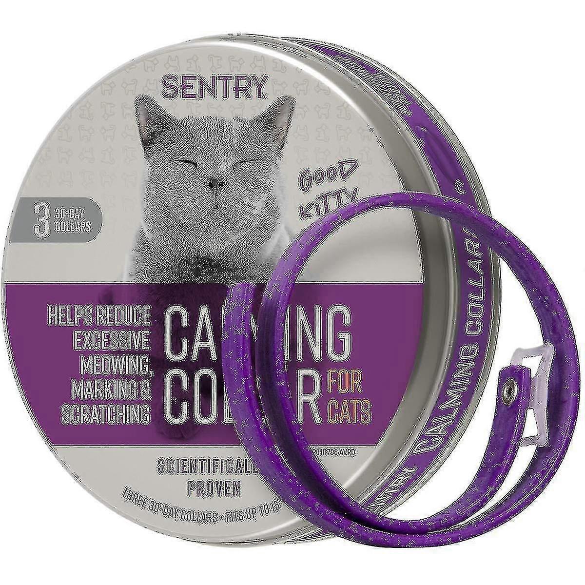3pcs Calming Cat Collar Set