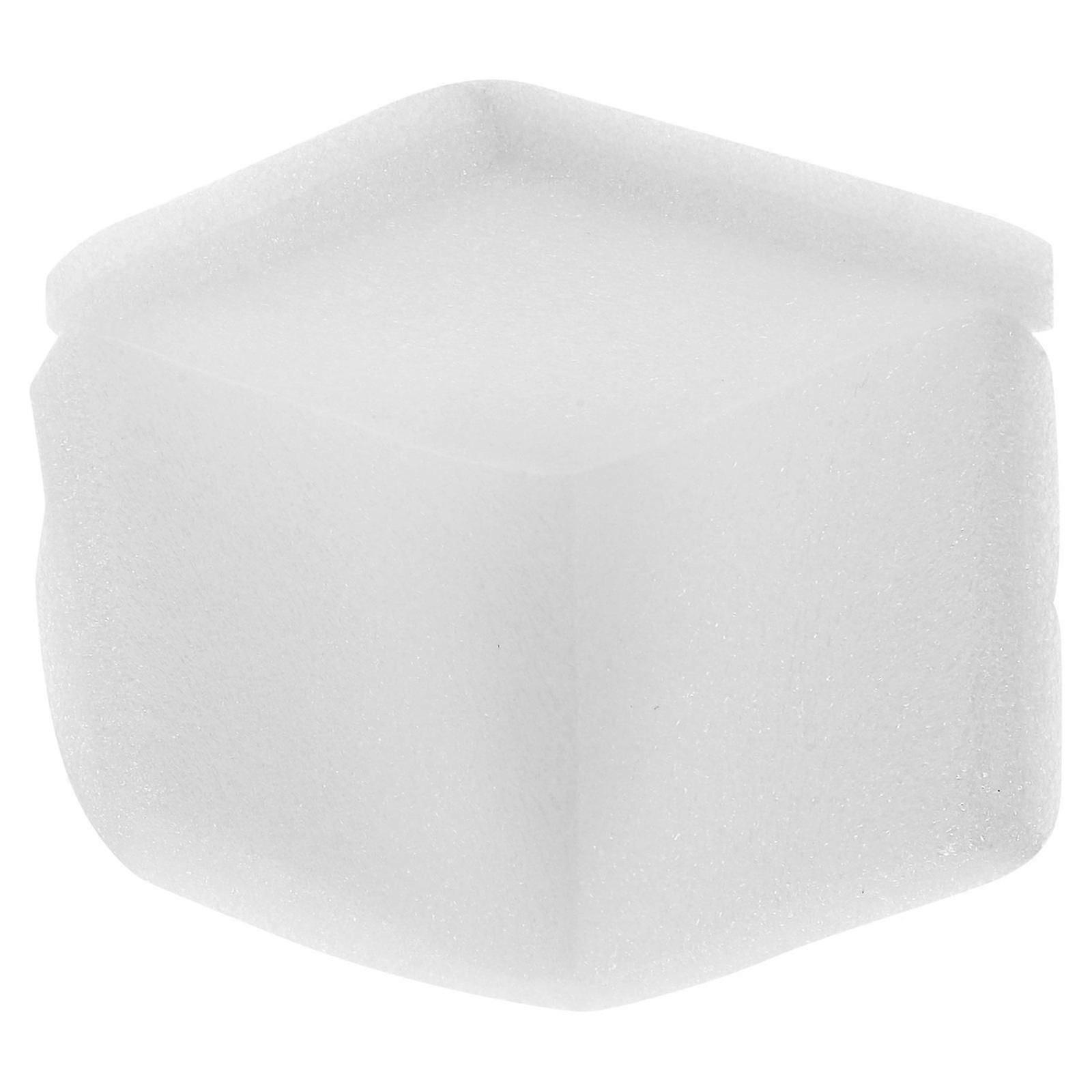White EPE Foam Corner Protectors for Photo Frames & Packaging, 10pcs