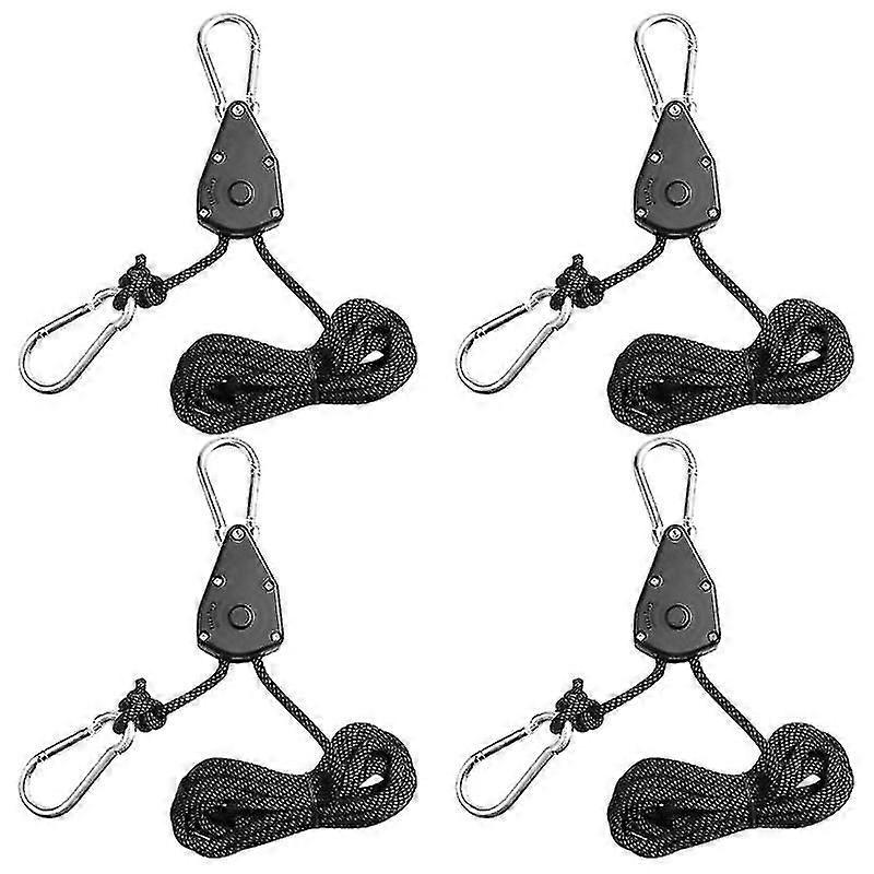 4pcs Storage Hooks, 1/8 Inch Rope Hanger