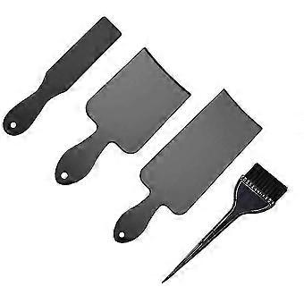 Hair Dye Tool Plastic Board for Hair Dye Use 1Set Portable Coloring Kit