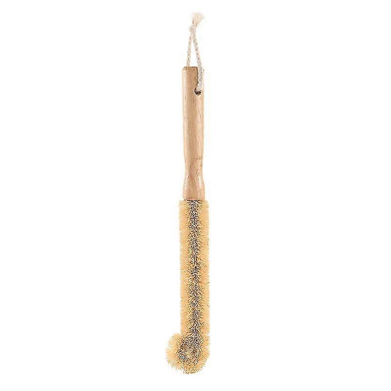 Natural Coconut Long Handled Cleaning Brush