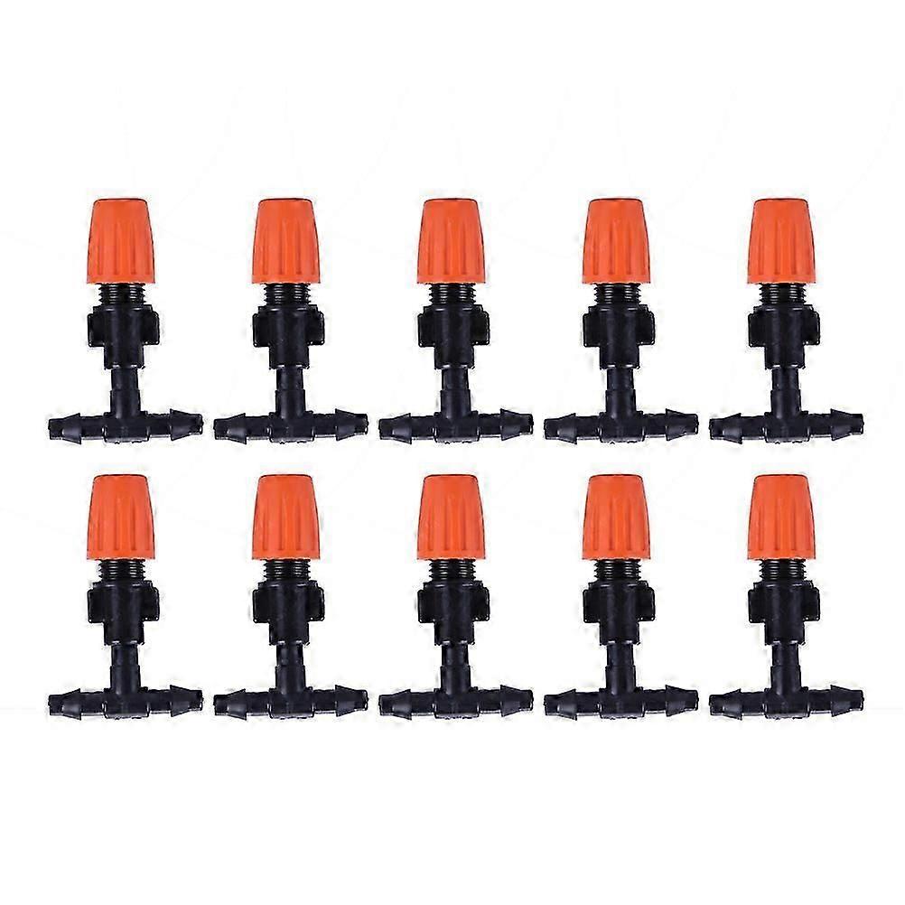Irrigation Dripper Adjustable Atomizing Nozzle for Garden Use with 20Pcs Set