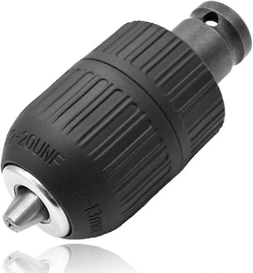 Keyless Drill Chuck Capacity, Installation Of Quick Release Converter Conversion Tool (1 Set, Black)