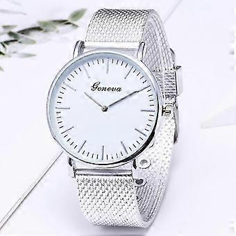Quinlirra Watches for Women Men Luxury Stainless Steel Quartz Military Sport Plastic Band Dial Wrist Watch Fashion Travel Essentials