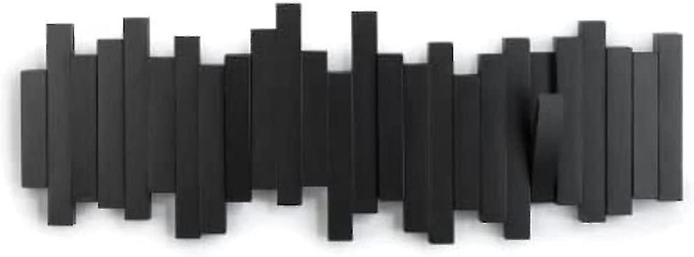 Black wall coat rack（49*18*13CM）