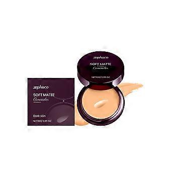 2pcsConcealer, Deep Skin Tone, Moisturizing, Lightweight, Long - lasting, Natural Fit, Skin Tone Correction