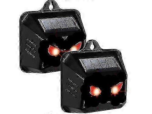 Red Light Flashes Solar Animal Repeller
