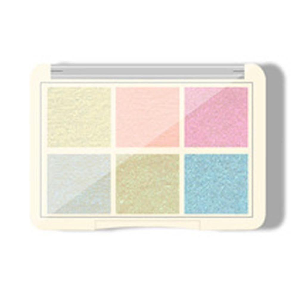 Nail Art Solid Magic Mirror Powder-6 Colores Solid Powder 01maquillaje