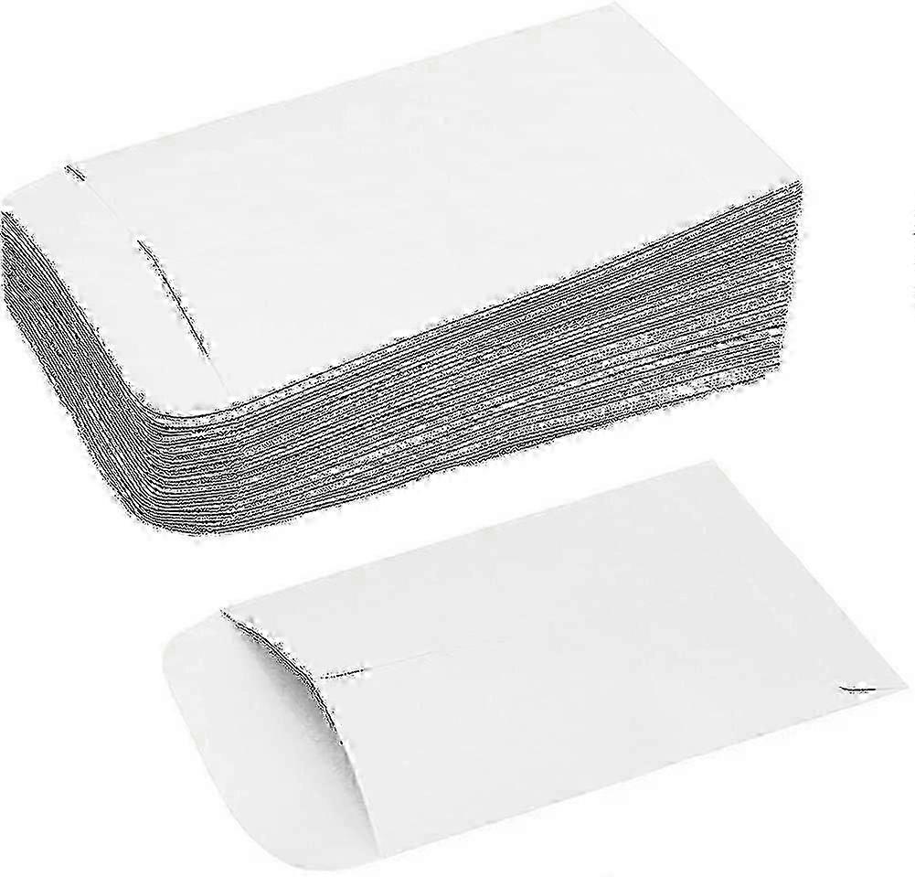 100pcs Small White Envelopes Paper Mailing Pack