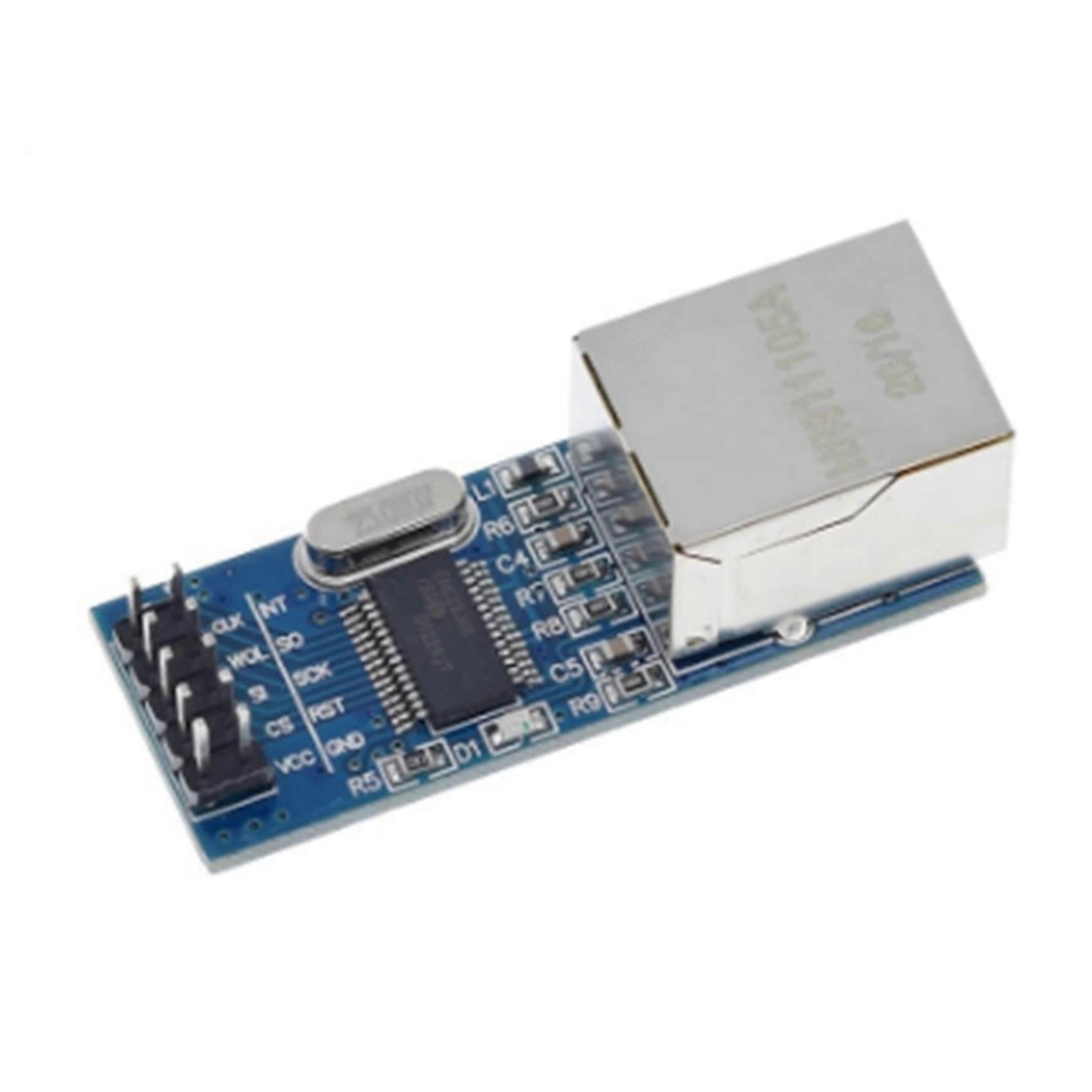 5X ENC28J60 Spi Interface Ethernet Network Module 51/AVR/ARM/PIC Code Mini Version