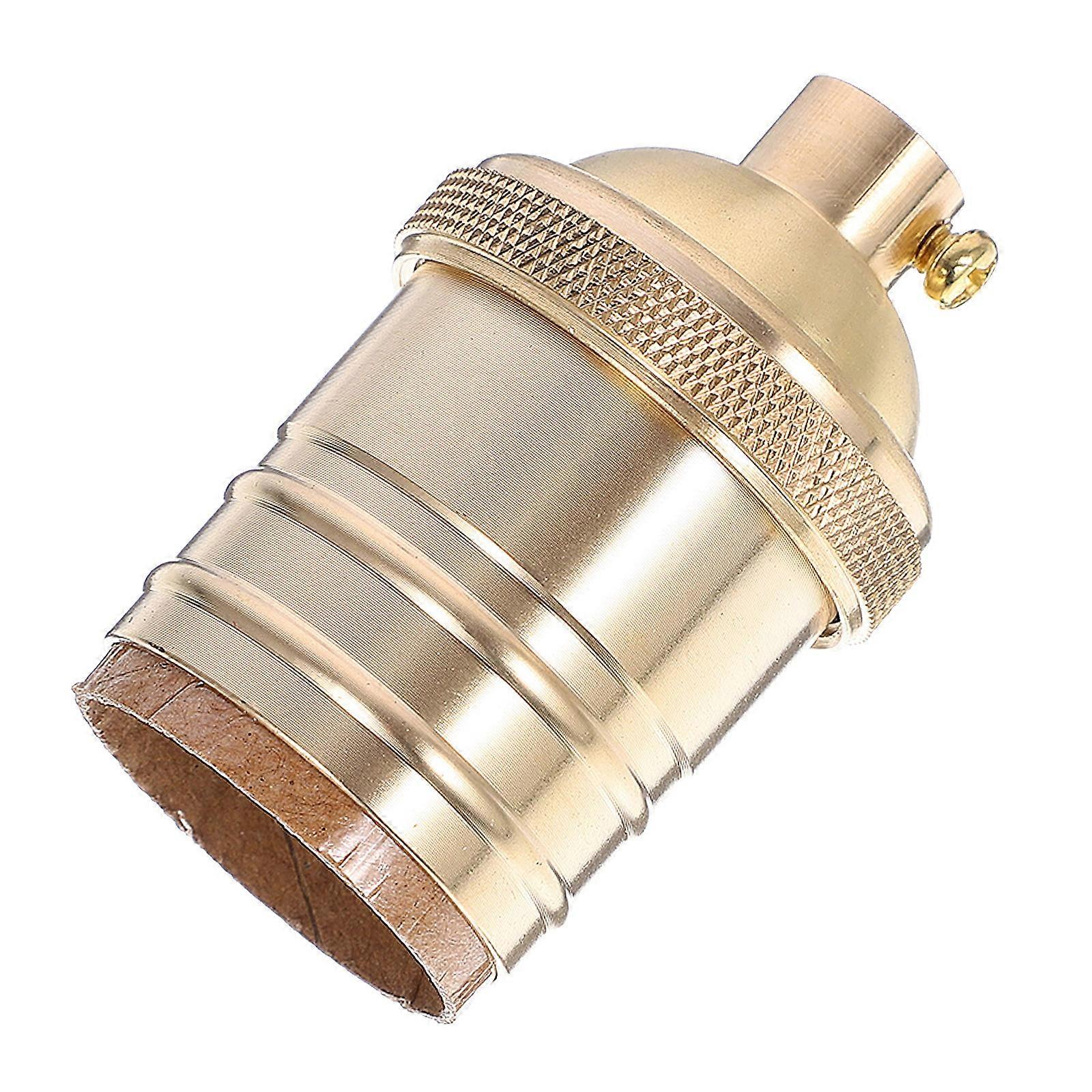 Vintage Lamp Socket Screw-in Light Socket Holder Light Bulb Socket with Turn Knob (E26/E27)