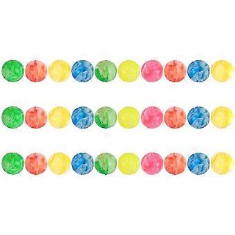 Jumping Ball Bouncy Ball for Kids Playing 30Pcs Assorted Color Rubber