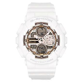 Casio G-Shock analoginen digitaalinen biopohjainen hartsi ruusukultainen kellotaulu kvartsi GMA-S140PG-7A 200M naisten kello