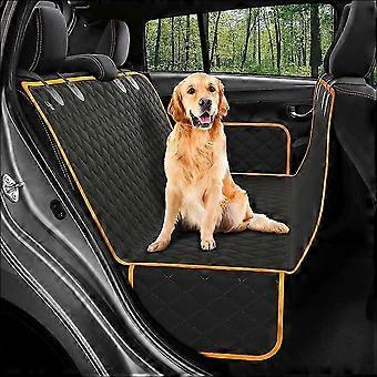 Car Dog Seat Cover Dog Car Hammock Back Seat Car Seat Protector Machine Washable Pet Car Travel A
