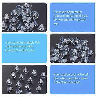 Aquarium Suction Cup Clip for 25Pcs Holders