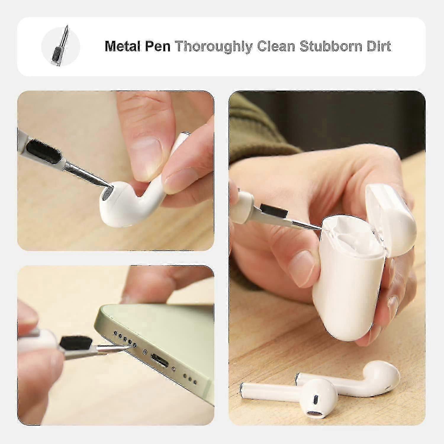 Multi-function Cleaning Pen For Airpods Pro 1/2/3, Bluetooth Earphones