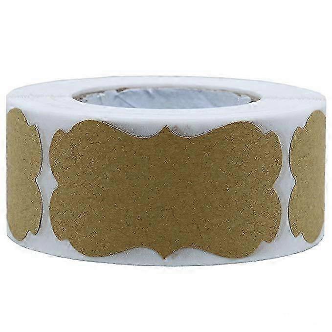 300 Brown Kraft Gift Labels