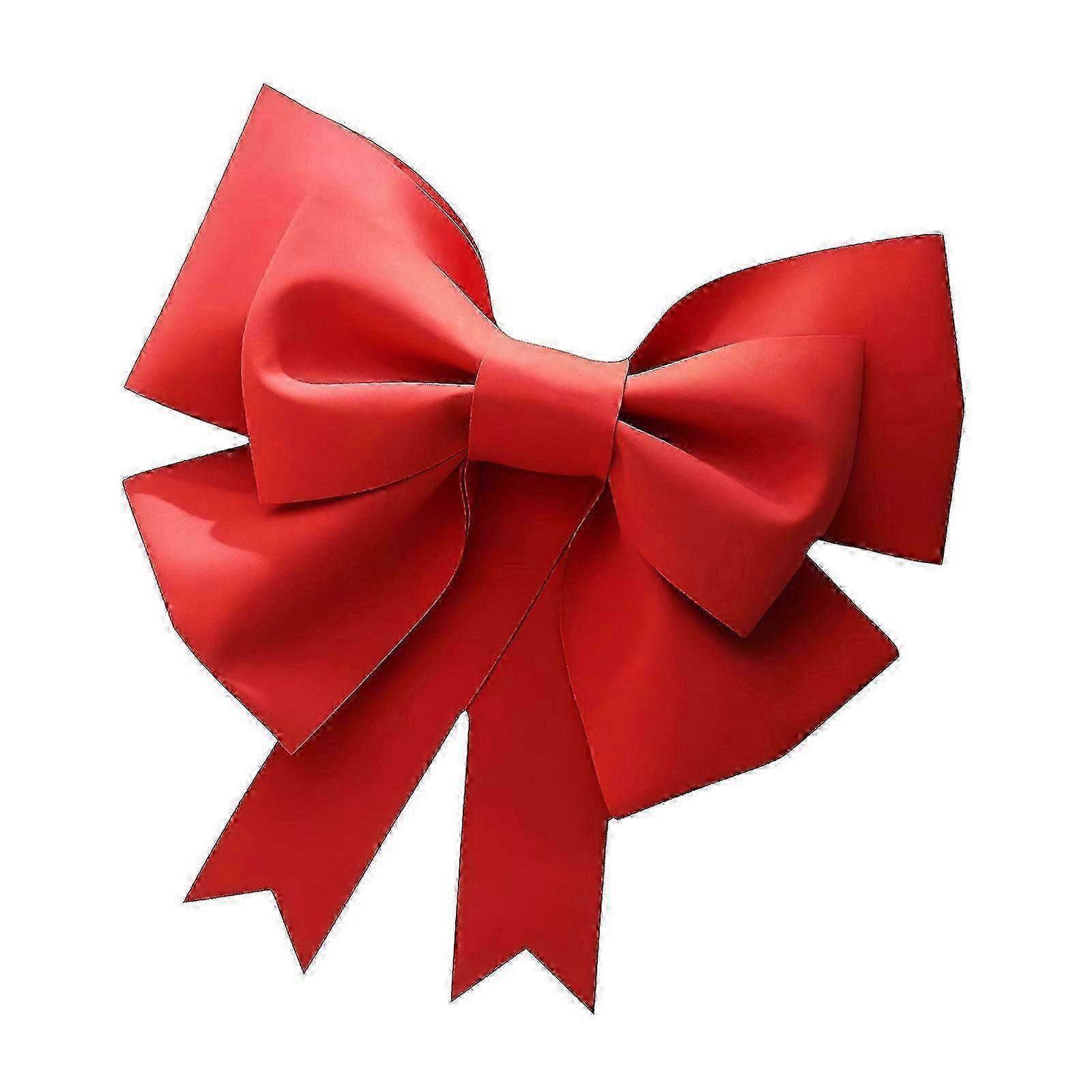 Large Nonwoven Ribbon Bowknot Decor