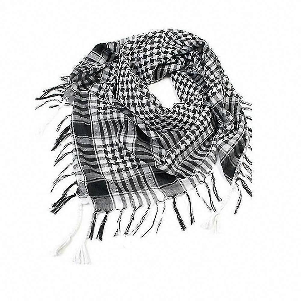 Palestinian Scarf Gray and Black