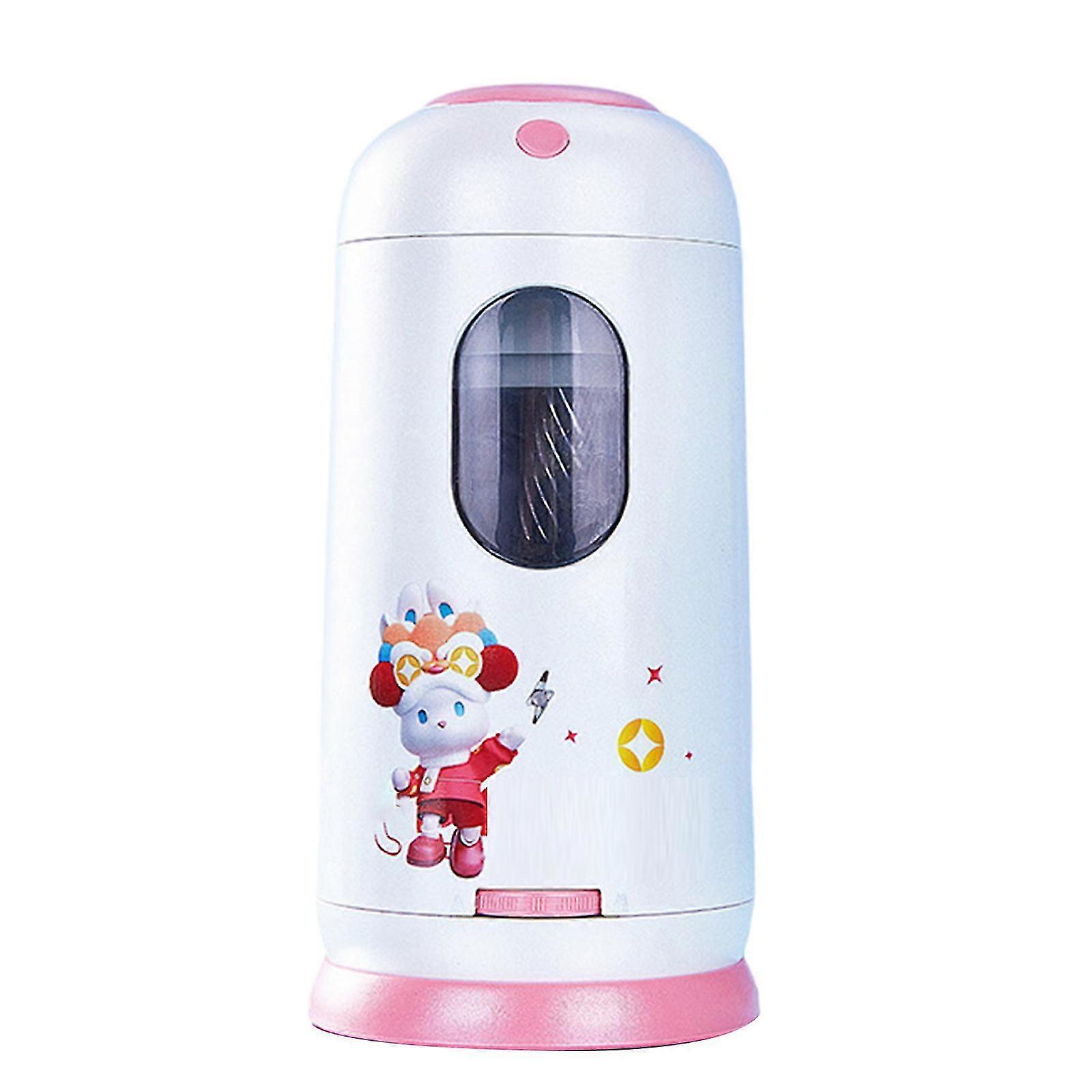 Rechargeable Electric Pencil Sharpener Quiet Operation Sizes Pink