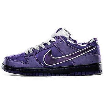 Nike x CONCEPTS Dunk SB Lila Hummer Mellanstora Skateboardskor Unisex Lila Special Presentförpackning BV1310-555(S-BOX)