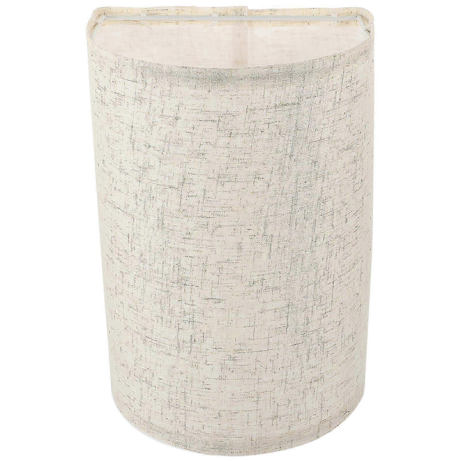 Linen Half Round Lampshade