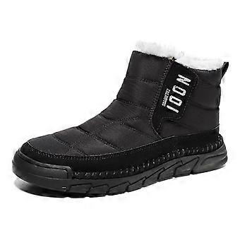 Winterlaarzen voor heren, warme pluche sneeuwlaarzen voor heren, outdoor wandellaarzen voor heren, enkellaarzen, hoogwaardige antislip wintersneakers, Zapatillas