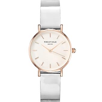 Rosefield Premium Gloss Quartz analoge vrouwen horloge met SHMWR-H30 Cowskin armband