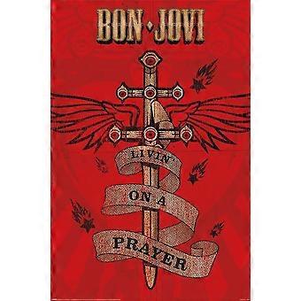 BON JOVI - LIVIN ON A PRAYER Wooden Jigsaw Puzzles UE191