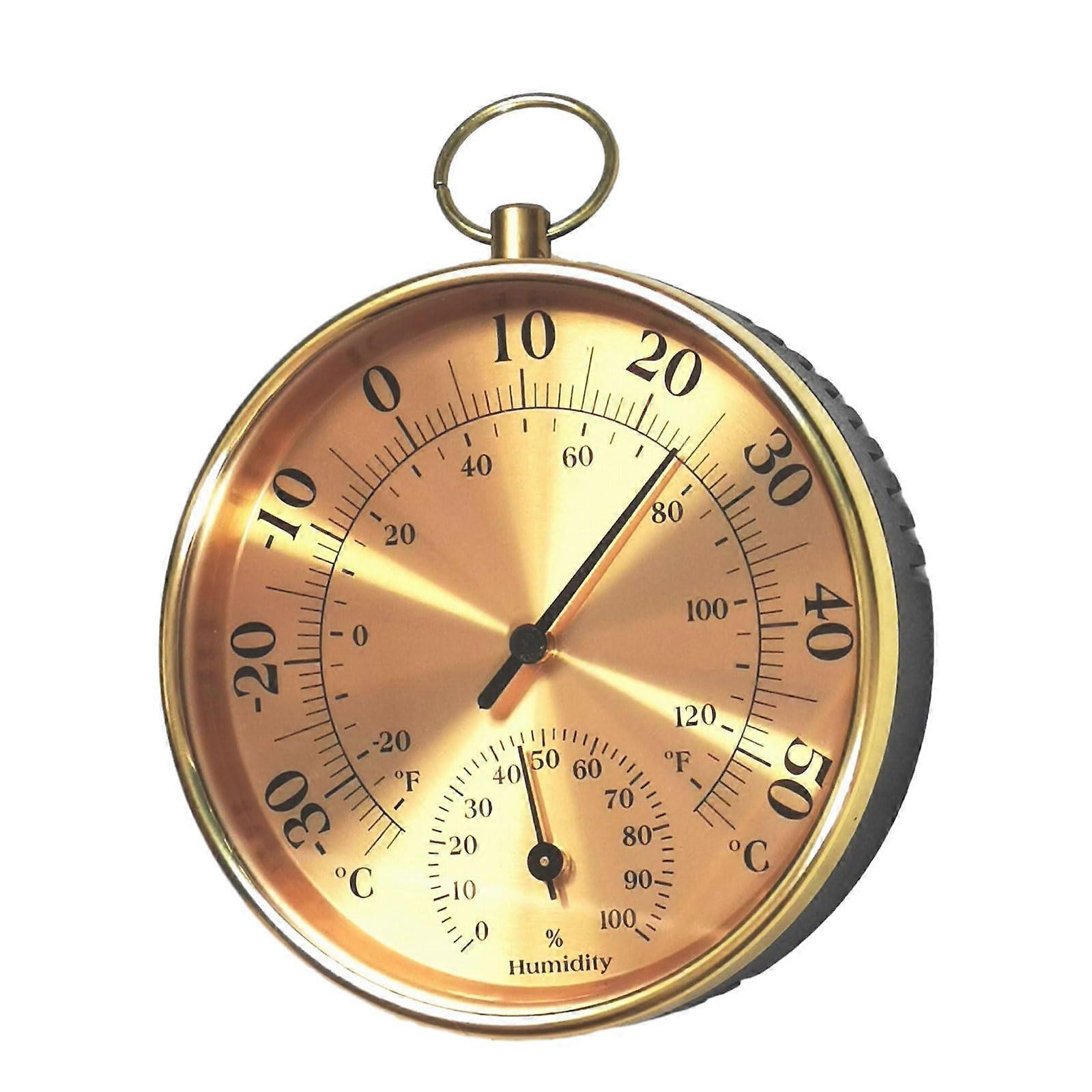 10cm Copper Indoor Hygrometer
