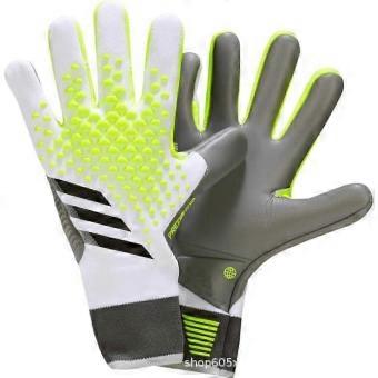 Soccer Goalkeeper Gloves Goalie Training Gloves Strong Grip Anti-Slip and Breathable for Adults and (White Grey,9) prime