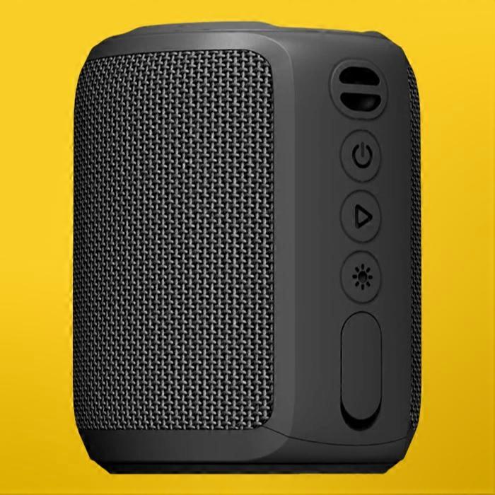 Xqisit Waterproof Portable Bluetooth Wireless Speaker 10w Black