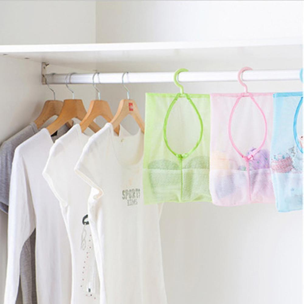 Mesh Bag Mesh Bag Washing Net Multifunction Mesh Bag With Hanger, Hanging Storage Mesh Bag For Family