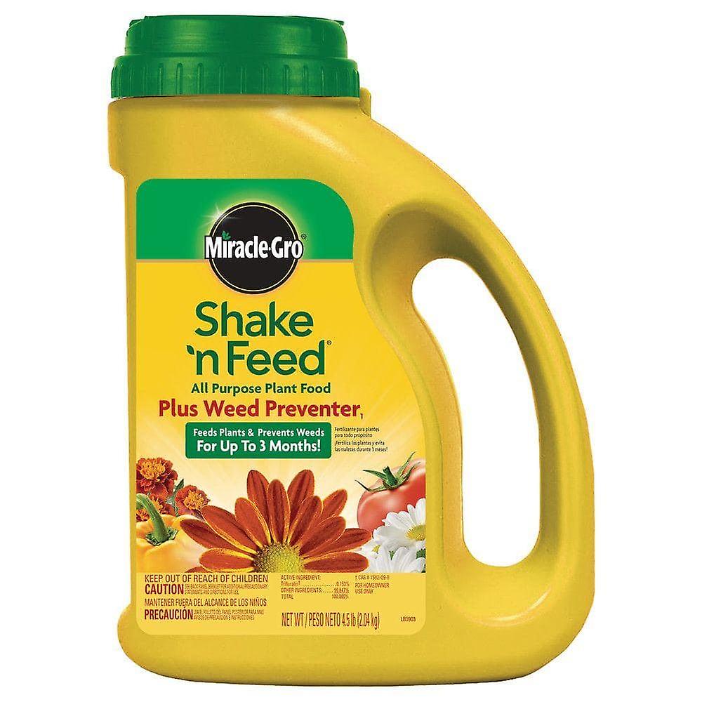 Shake'n-rehu 4,5 paunaa yleisruokaa ja rikkakasvien ehkäisyainetta