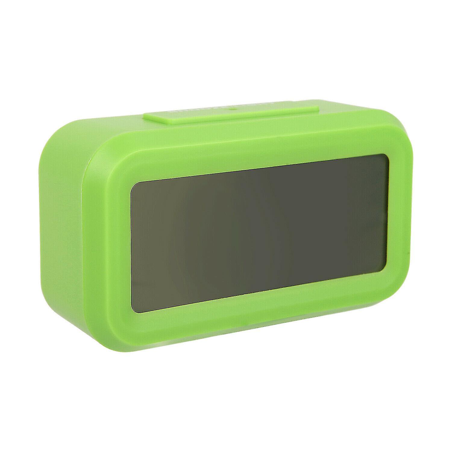 Digital Backlight Led Display Table Alarm Clock Snooze Thermometer Calendar Time